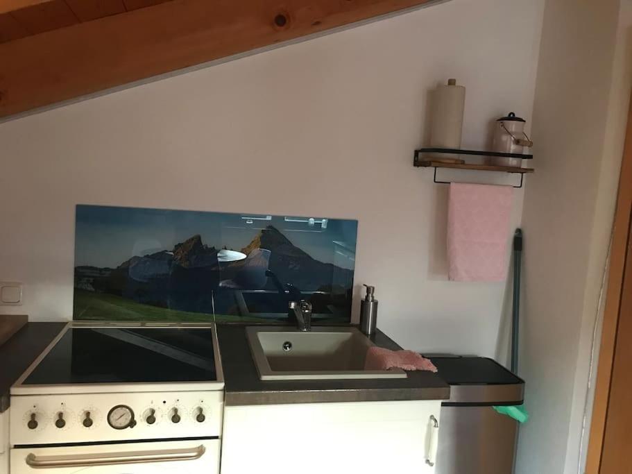 Ferienwohnung Seinerzeit - Kuschelige Dachwohnung Schönau am Königssee Eksteriør bilde